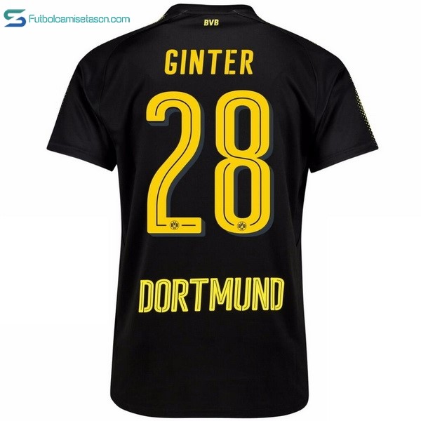 Camiseta Borussia Dortmund 2ª Ginter 2017/18